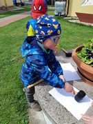 Tvoříme obrázky z pampelišek